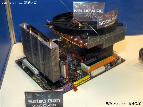 CeBIT 2009展品汇总：散热器篇