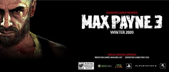 Rockstar宣布《马克思·佩恩3》