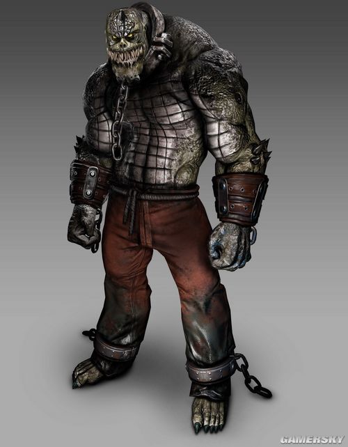 《蝙蝠侠:阿甘疯人院》人物介绍:鳄鱼人(killer croc)