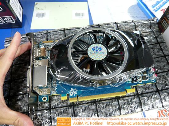 Radeon HD 5770/5750秋叶原上架