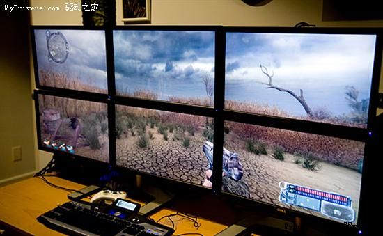 2GB显存＋六屏输出：5870 Eyefinity 6正式发布