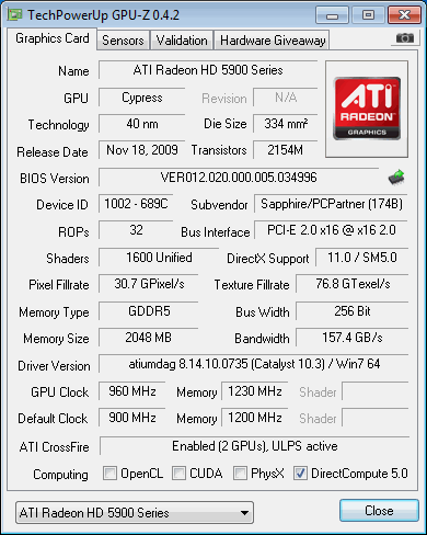 强强联手：蓝宝毒药5970＋GTX 480 PhysX