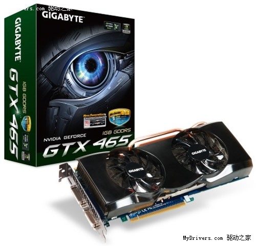 NV中高端新军GeForce GTX 465正式发布