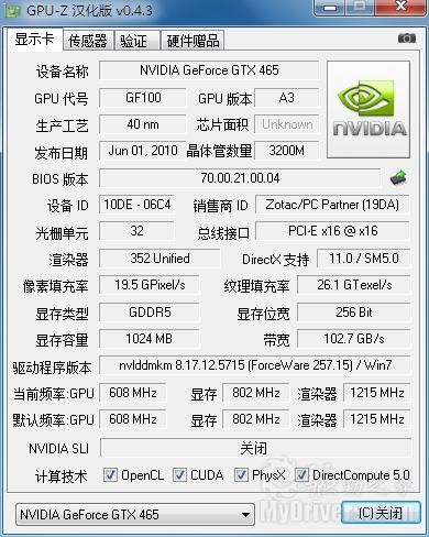 Fermi中端继承人！ GeForce GTX 465全球同步首发详测