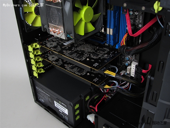 讯景单插槽HD 5770单/双卡温度、性能实测