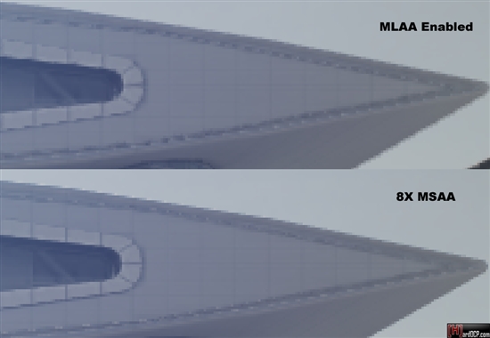 AMD Radeon HD 6800形态抗锯齿性能测试、画质对比