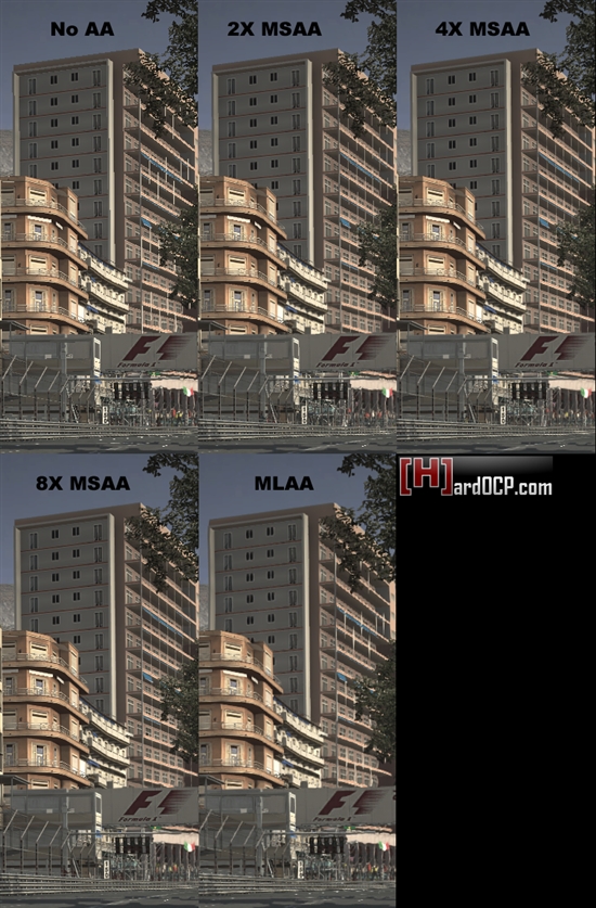 AMD Radeon HD 6800形态抗锯齿性能测试、画质对比