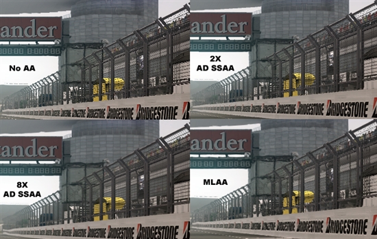 AMD Radeon HD 6800形态抗锯齿性能测试、画质对比