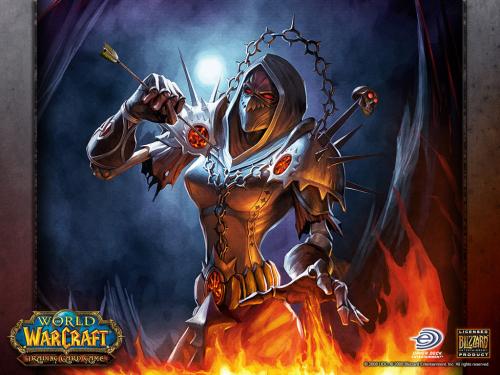 《魔兽世界》最新卡牌游戏壁纸——亡灵术士